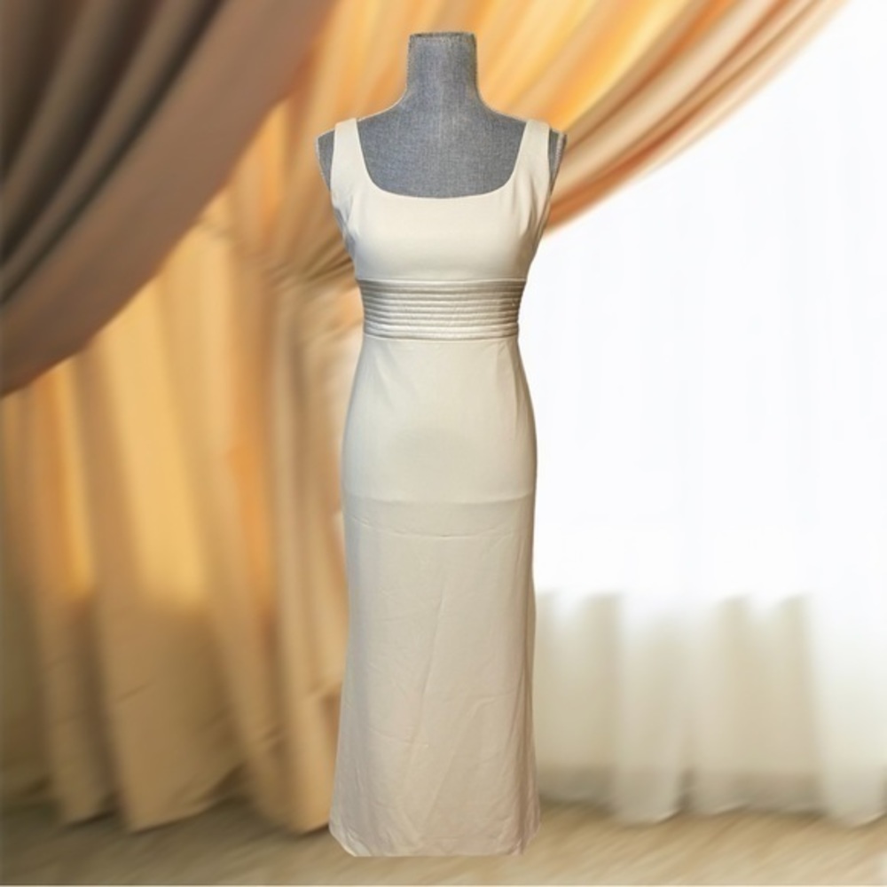 Mark & James by Badgley Mischka Bridal Scoop-back Gown in Ivory